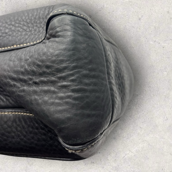 Coach 2006 Black Chelsea Pebbled Leather Shoulder Hobo Bag - Picture 7 of 14